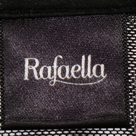 RAFAELLA Top Sheer Floral Embroidered Bohemian Transparent Black Pink Medium - Picture 5 of 12